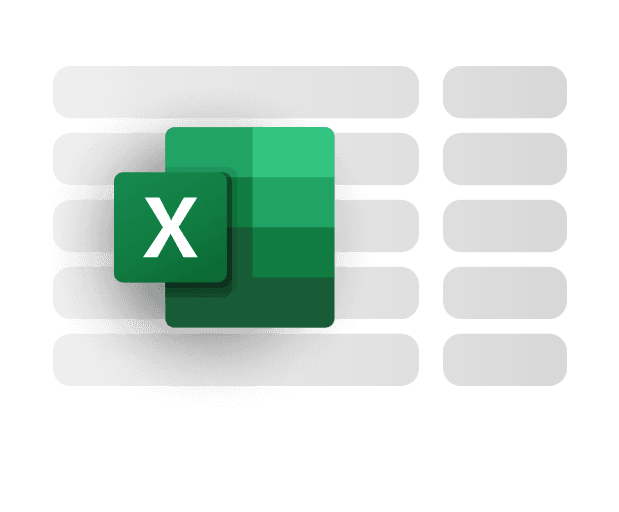 خروجی اِکسل