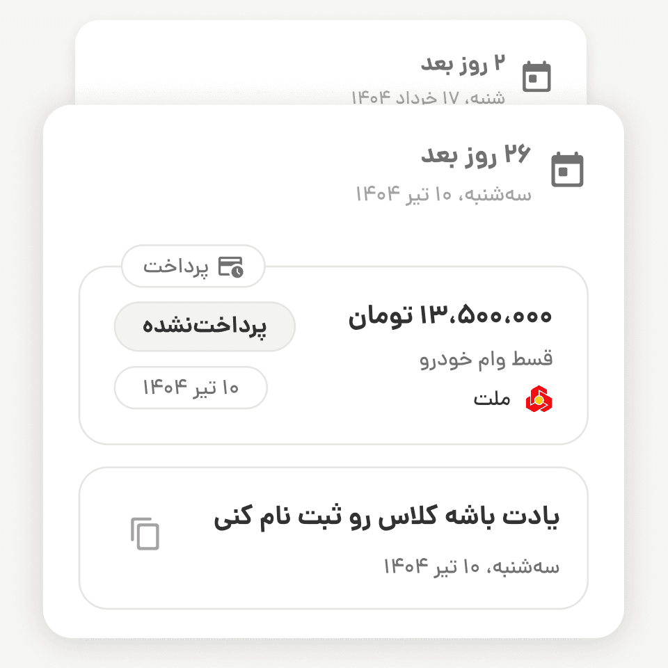 سررسید مالی